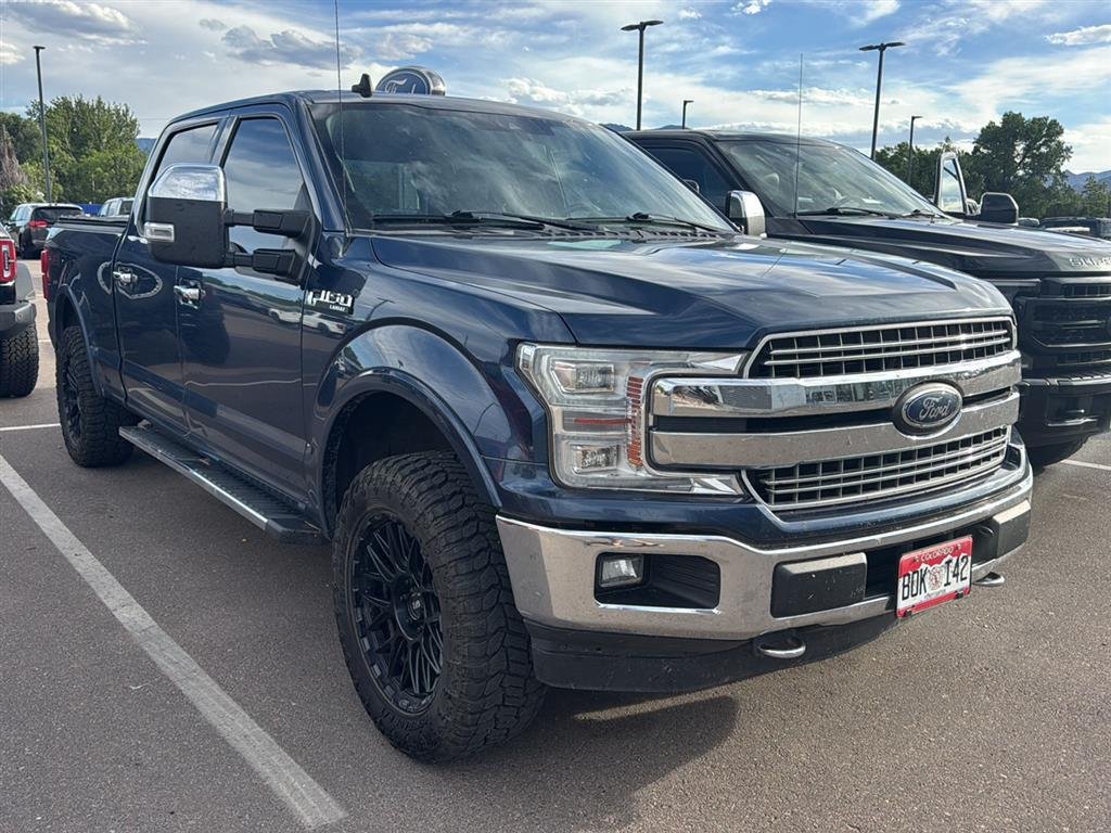 Used 2019 Blue Jeans FORD LARIAT image 3