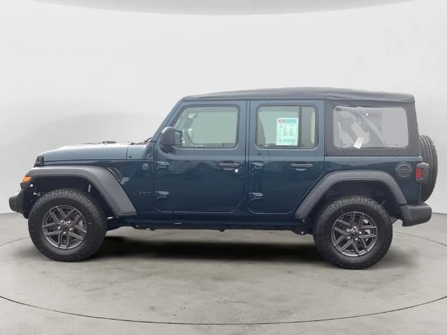 Certified Used 2025 Blue Pearl Jeep Sport image 2