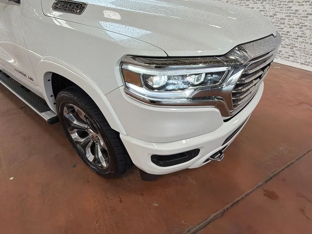 Used 2019 Ivory White Tri-Coat Pearlcoat Ram Limited image 9