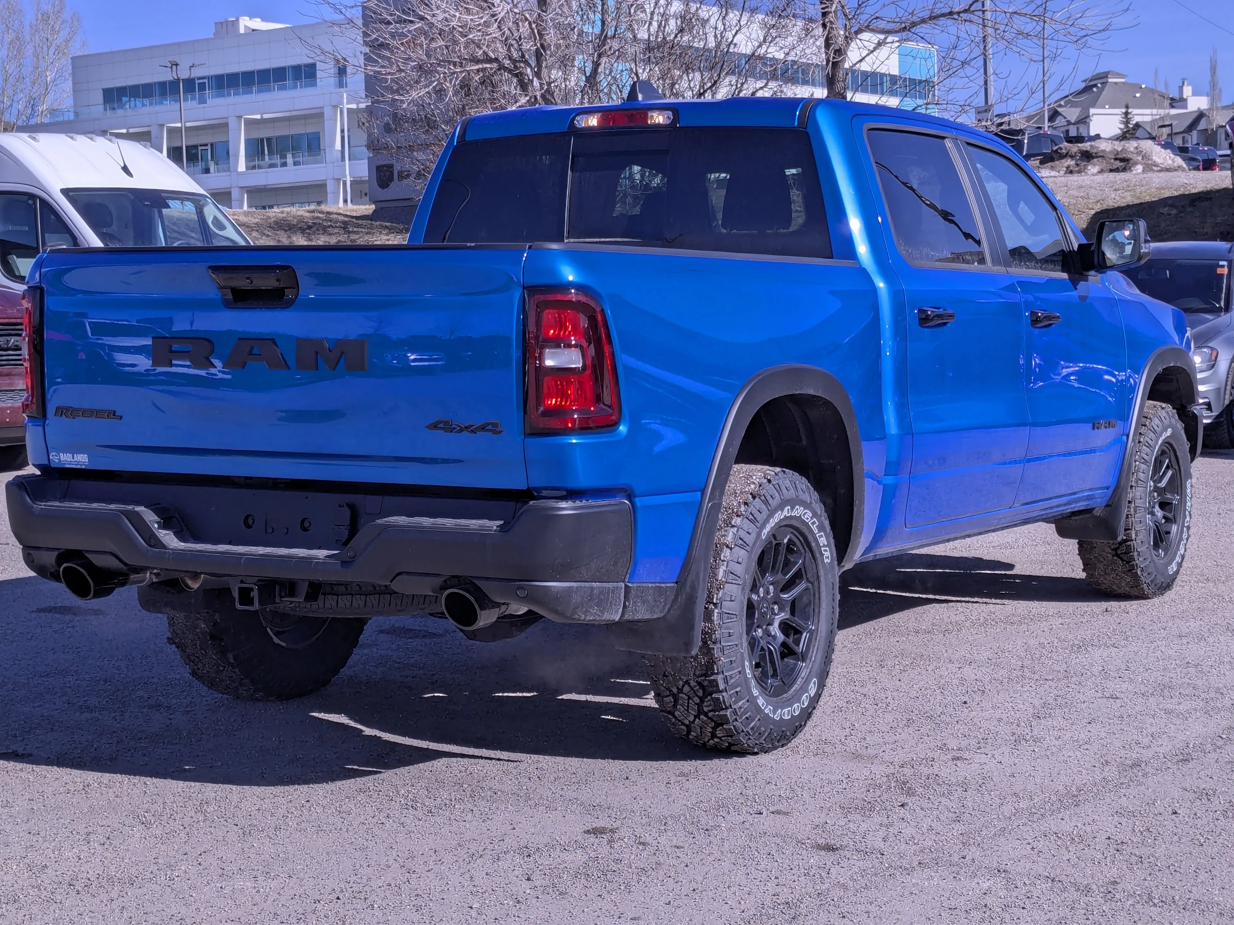 New 2026 Blue RAM Rebel - - Rebel Level 2 Equip Grp - Dual?Pane Panoramic Sunroof - Luxury Leather?Faced Seats - 3.0L image 8