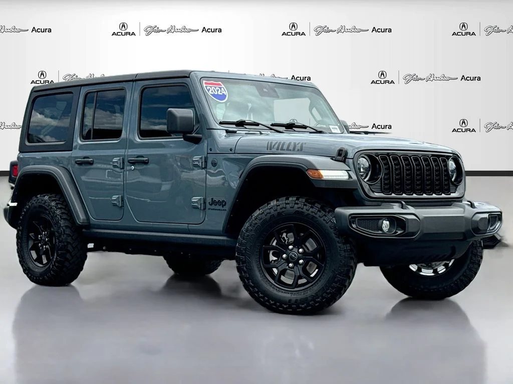 Used 2024 Gray Jeep Willys image 1