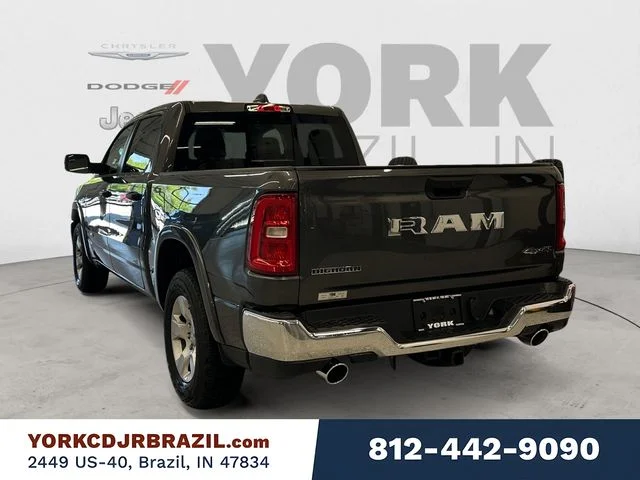 New 2026 Granite Crystal Metallic Clear-Coat Exterior Paint RAM Big Horn/Lone Star image 3