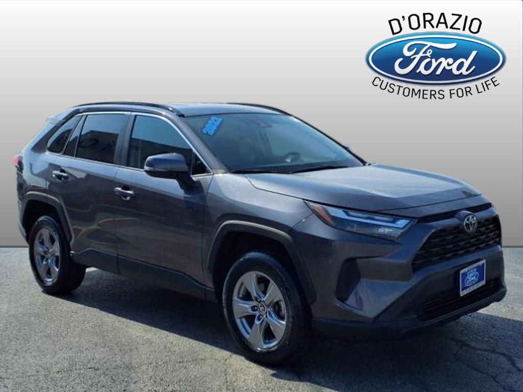 Gray 2022 Toyota RAV4 XLE FWD SUV / Crossover Front-Wheel Drive