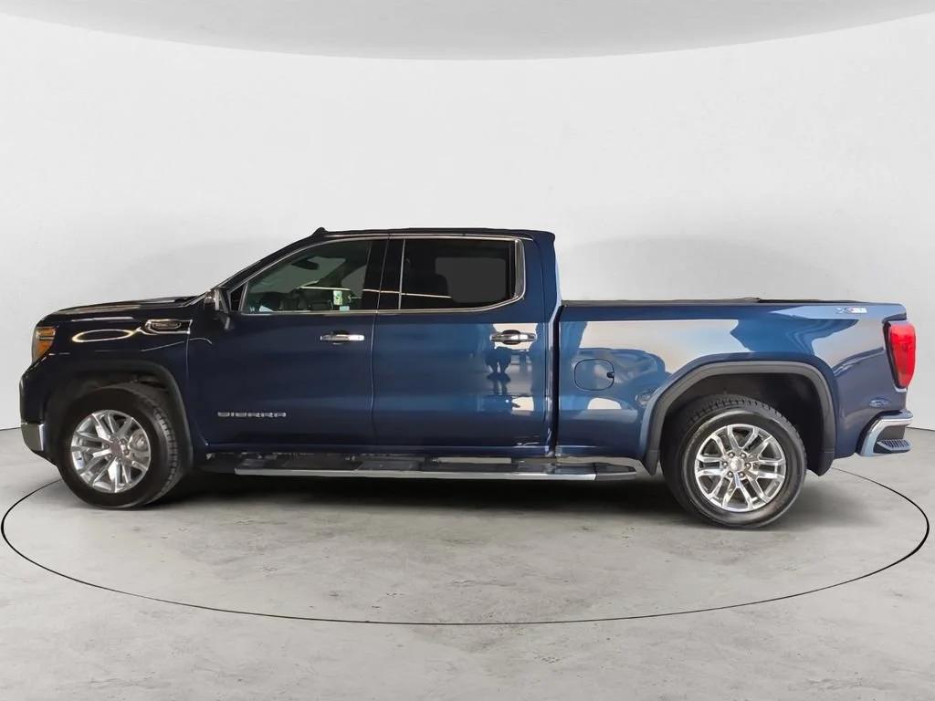 Used 2019 PACIFIC BLUE METALLIC GMC SLT image 8