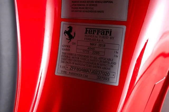 Used 2018 Rosso Corsa Ferrari  image 70