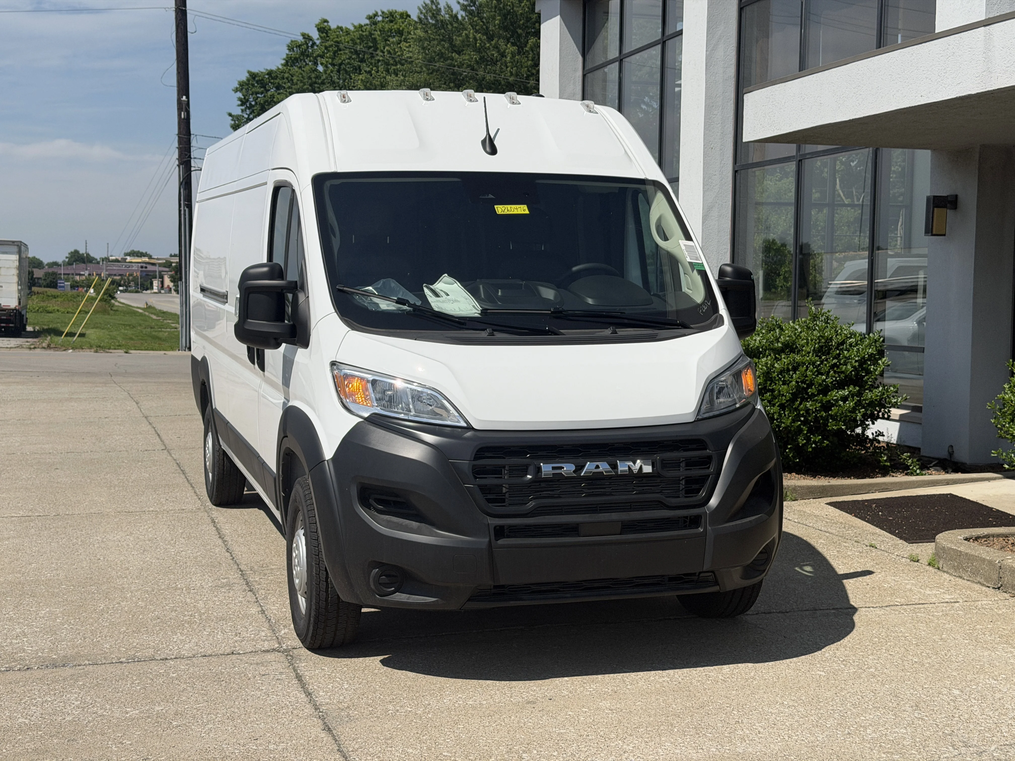 New 2026 Bright White Clear-Coat Exterior Paint RAM Tradesman image 16