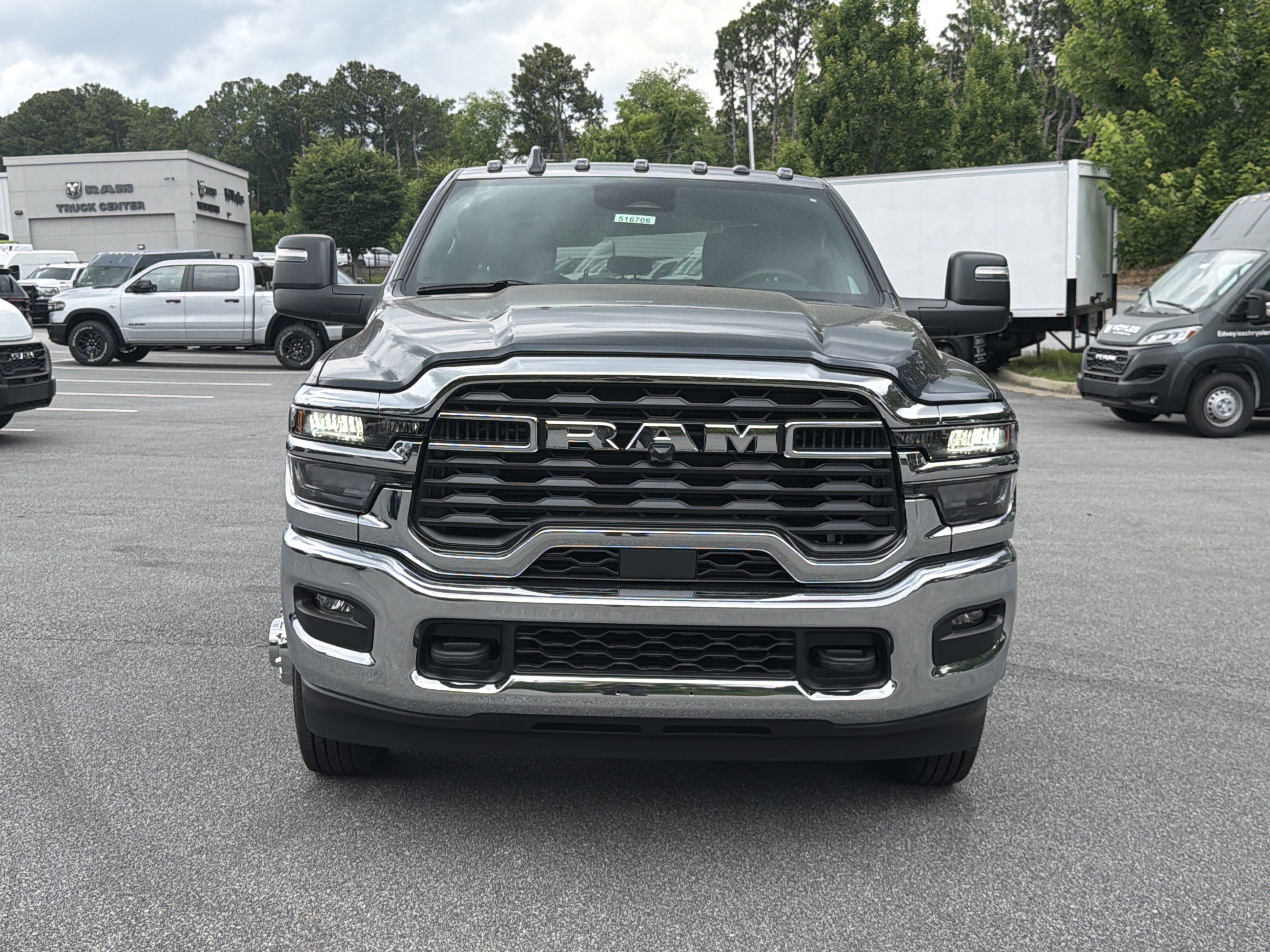 New 2026 Forged Blue Metallic Exterior Paint RAM Tradesman image 2