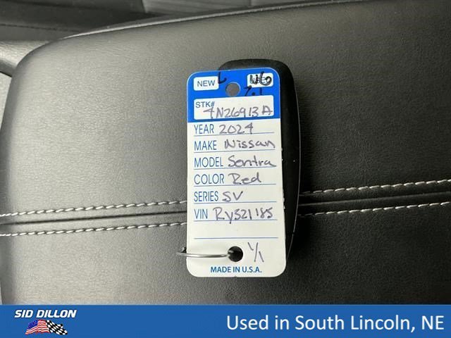 Used 2024 Scarlet Ember Tintcoat Nissan SV image 8