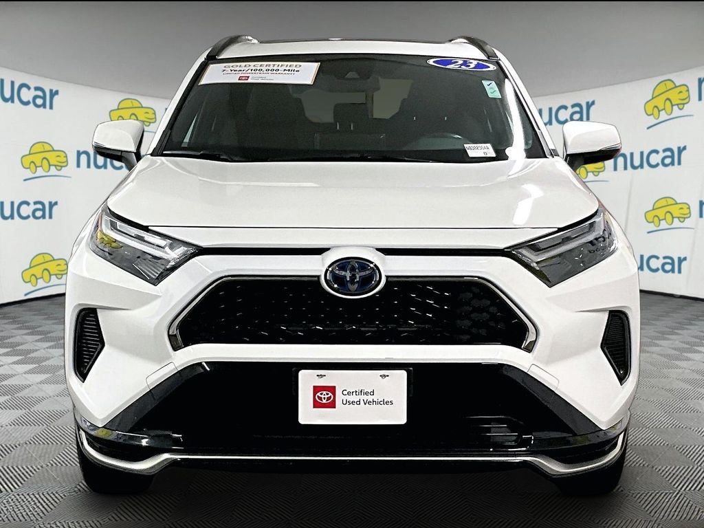 Certified Used 2023 White Toyota SE image 2