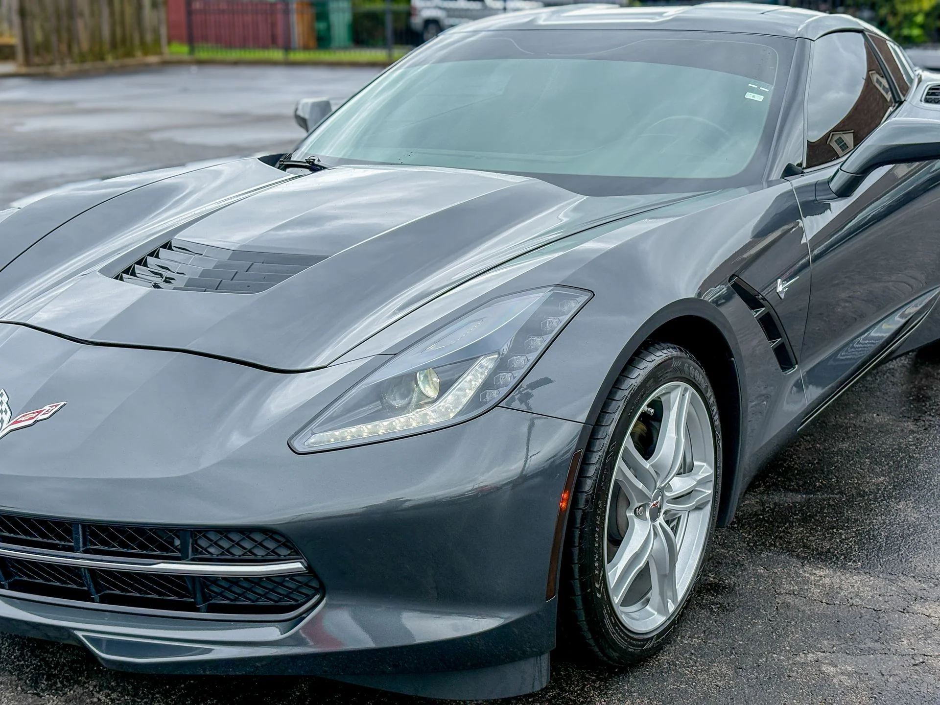 Used 2017 Gray Chevrolet Stingray image 8