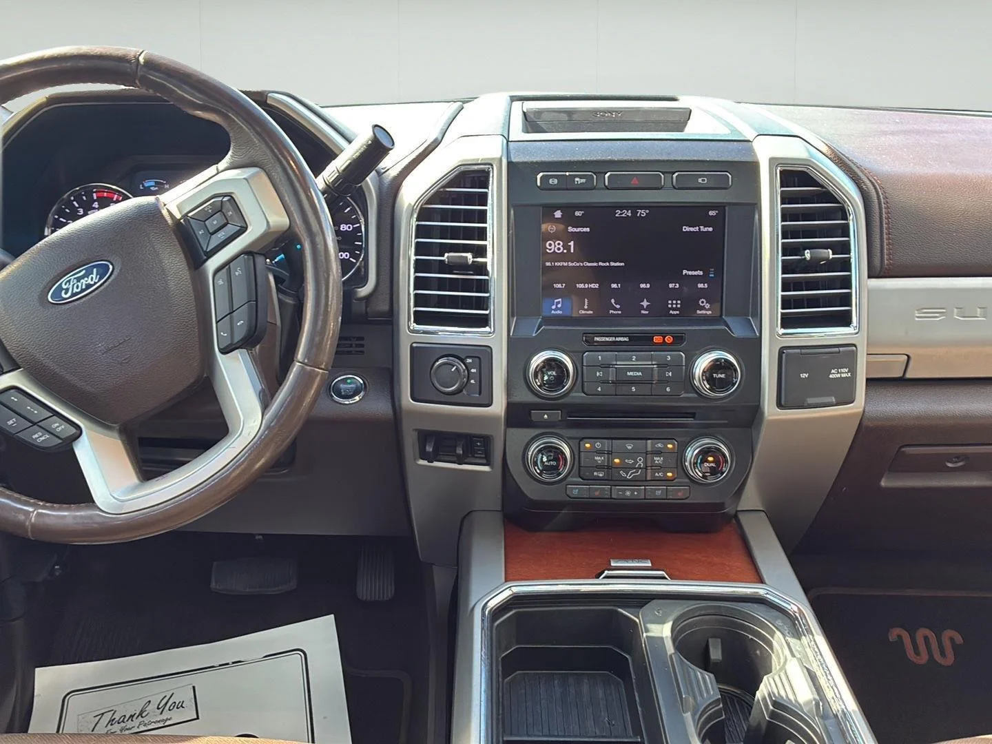 Used 2017 Oxford White Ford King Ranch image 21