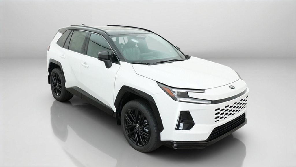 New 2026 Wind Chill Pearl with Midnight Black Metallic roof Toyota XSE image 7