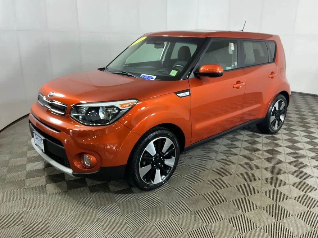 Certified Used 2019 Orange Kia Plus image 3
