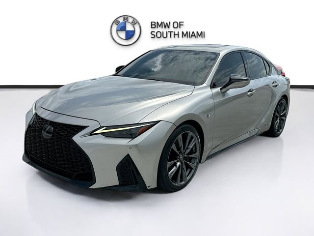 Used 2022 Silver Lexus 350 F SPORT image 3