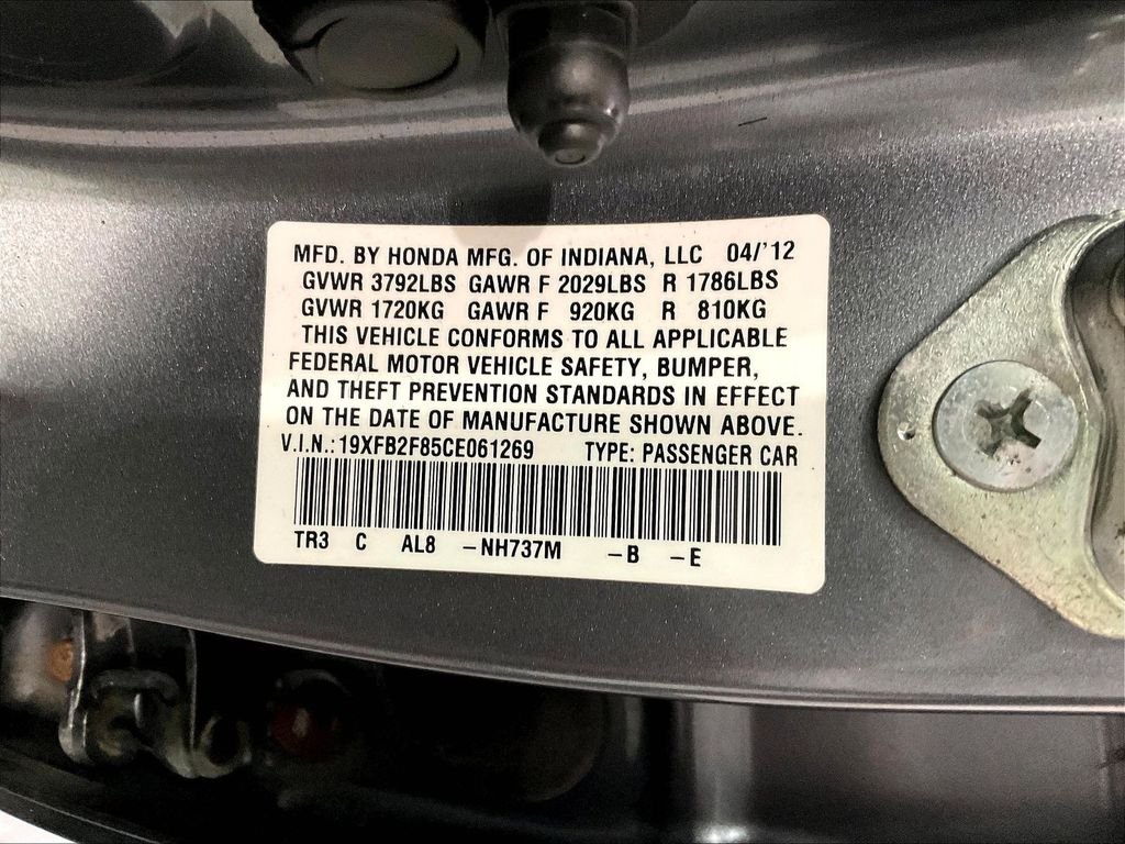 Used 2012 Gray Honda EX image 32
