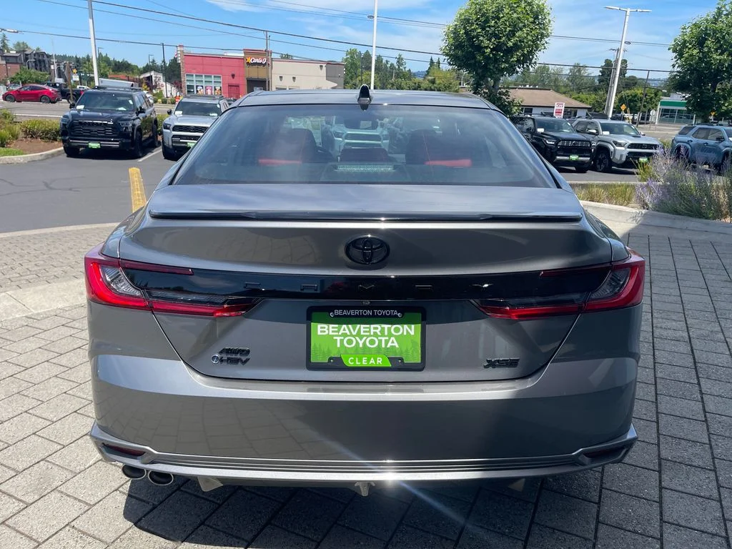 New 2026 Heavy Metal with Midnight Black Metallic roof Toyota XSE image 4