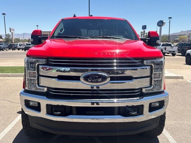 Used 2019 Race Red Ford Lariat image 14