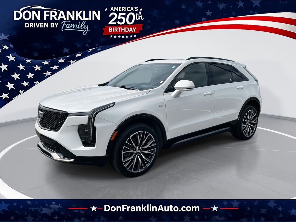 XTEINK X4 白カラー Certified Pre-Owned 2024 Cadillac XT4 Sport 4D Sport Utility in