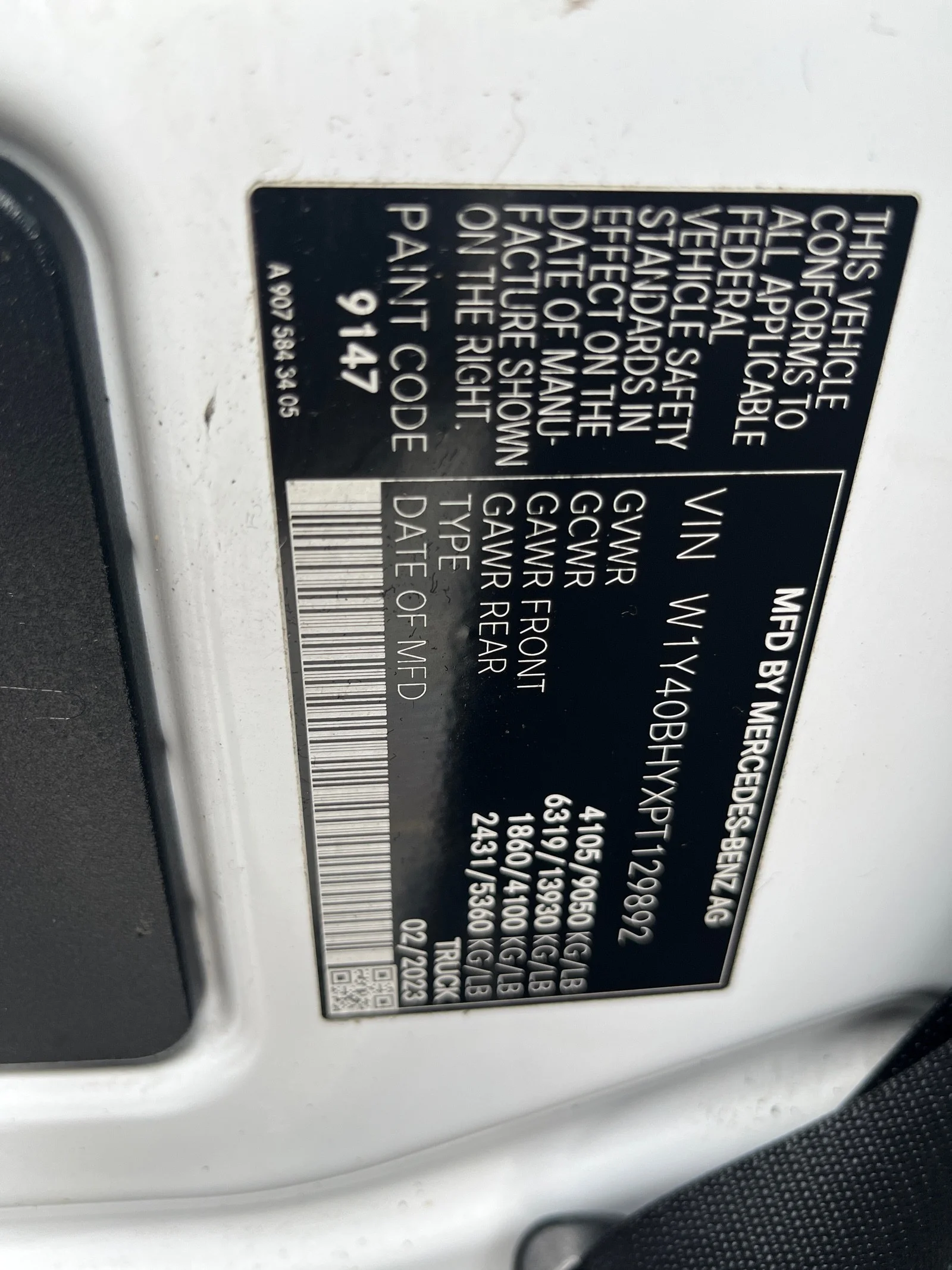 Used 2023 Arctic White Mercedes-Benz Standard Roof 4-Cyl Gas image 29