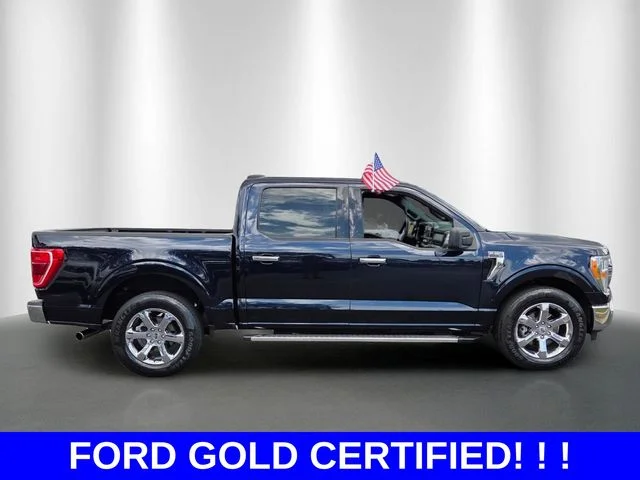Certified Used 2023 Blue Metallic Ford XLT image 6