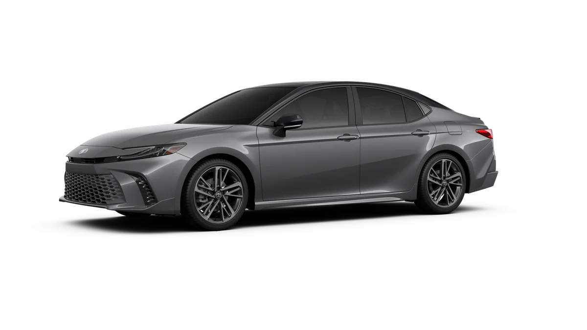 New 2026 Heavy Metal with Midnight Black Metallic roof Toyota XSE image 2