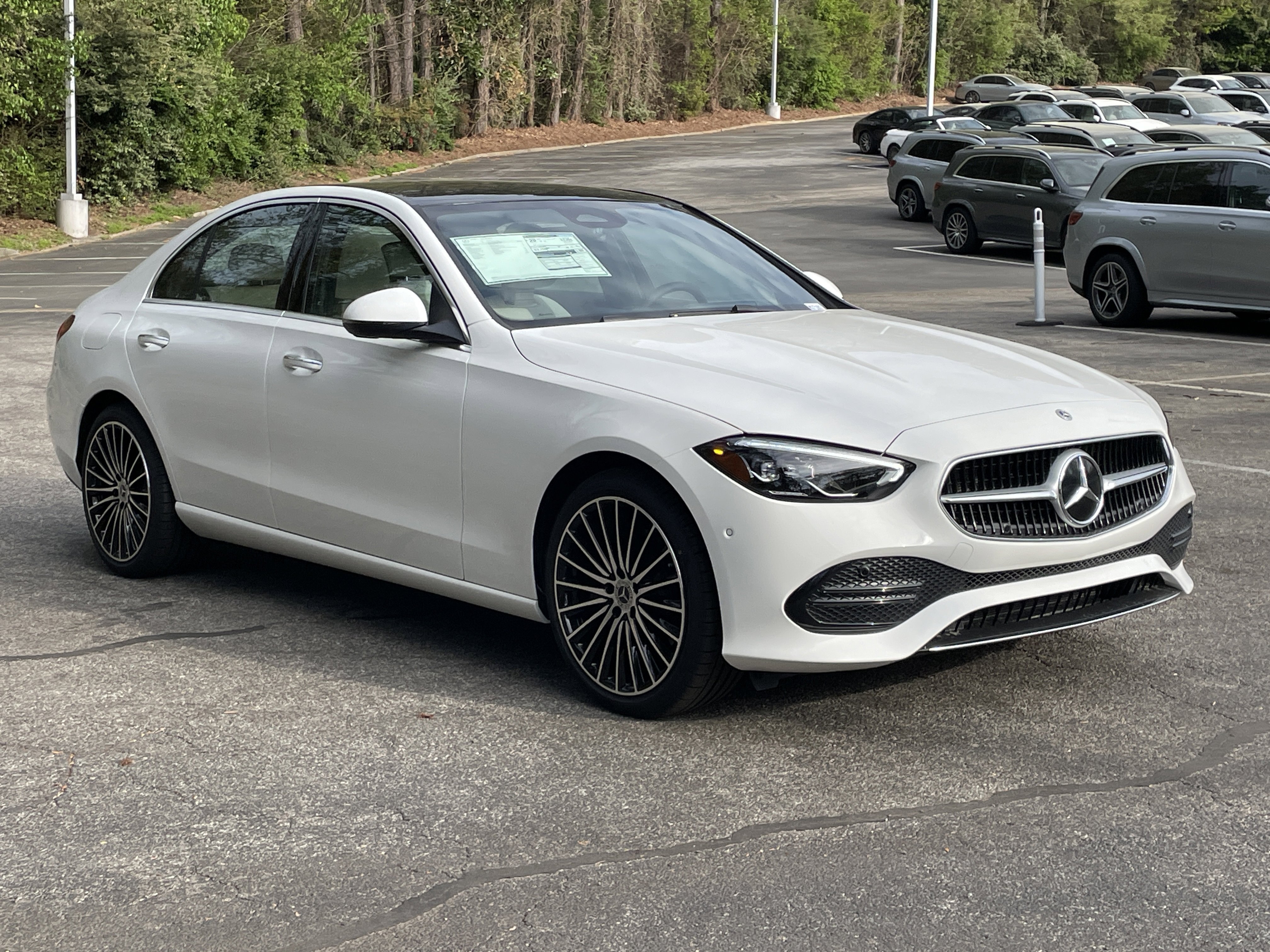 New 2026 Polar White Mercedes-Benz C 300 Sedan image 4