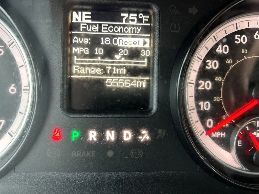 Used 2024 Flame Red Clearcoat Ram SLT image 20
