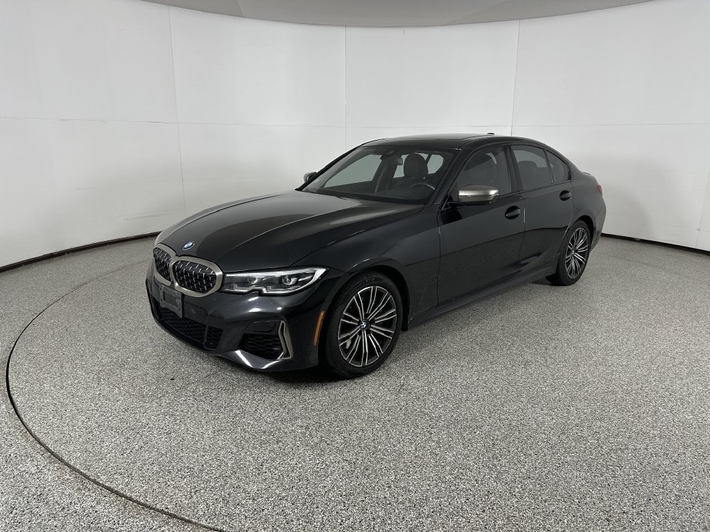 Certified Used 2020 Black Sapphire Metallic BMW M340i xDrive image 1