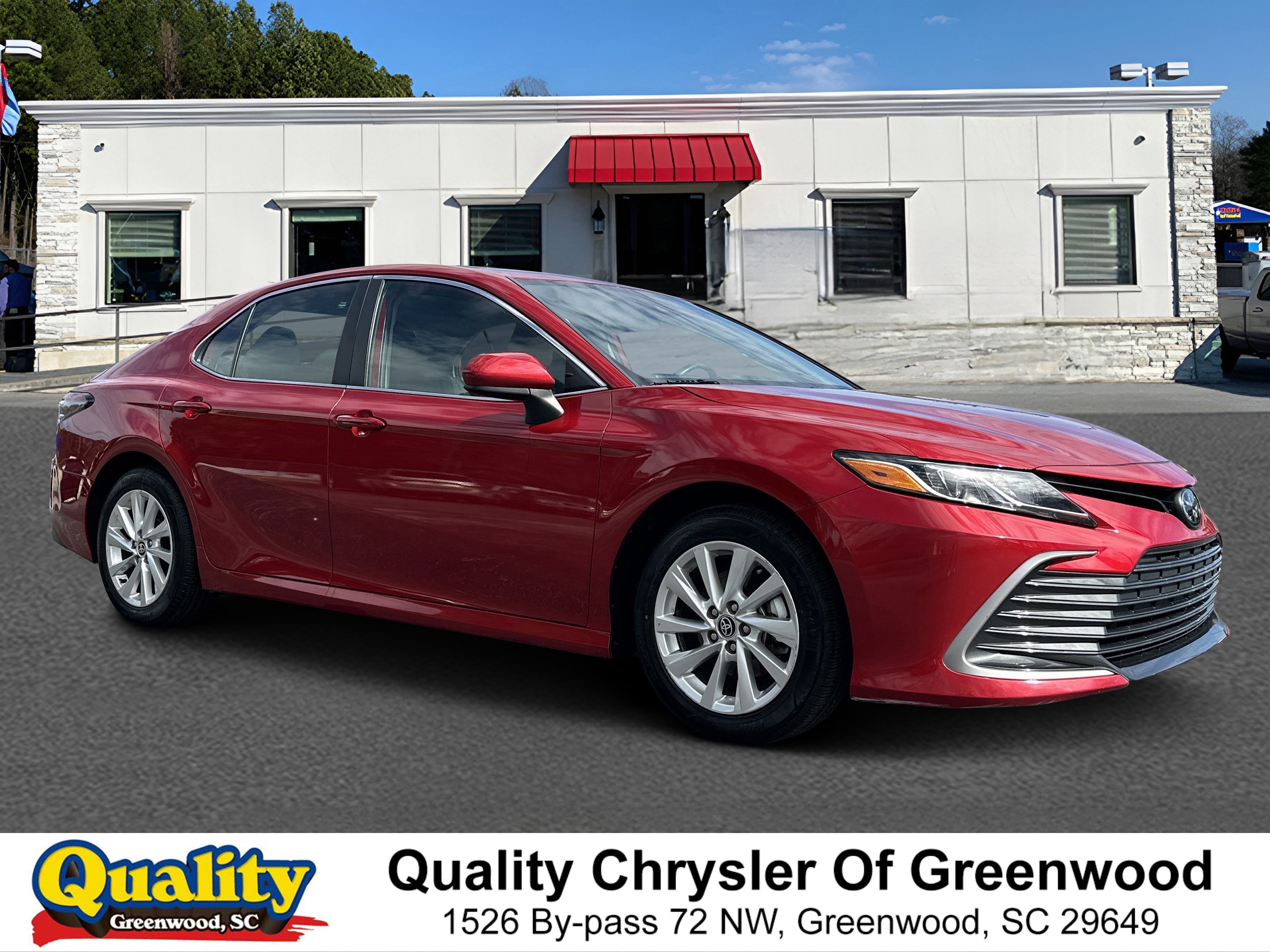 Used 2024 Red Toyota LE image 1