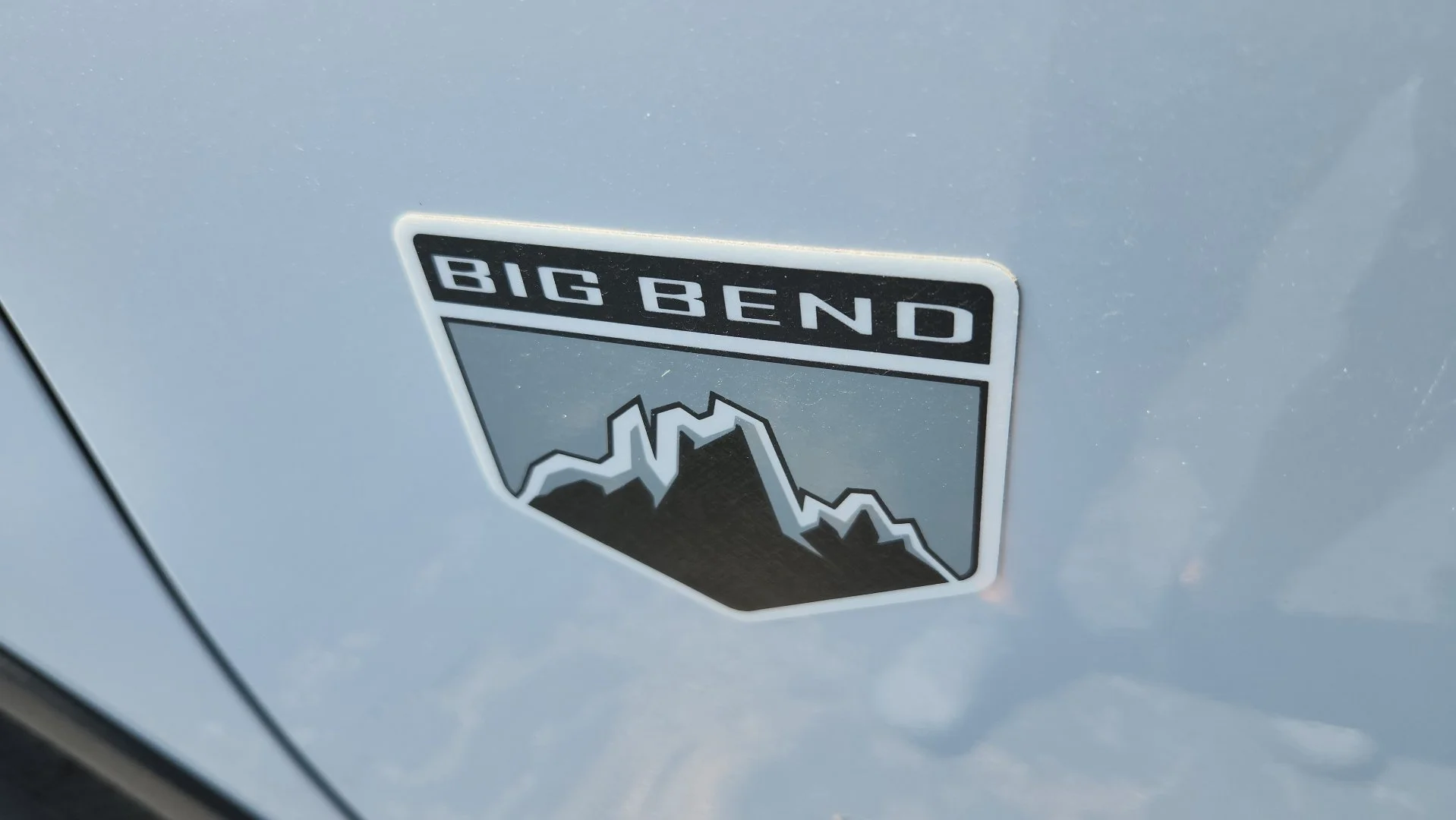 New 2026 Space White Metallic Ford Big Bend image 9