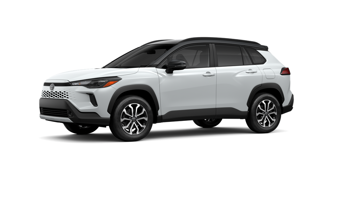 New 2026 Wind Chill Pearl with Jet Black roof Toyota Hybrid SE image 10
