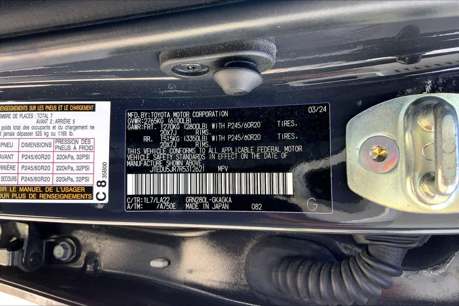 Used 2024 Underground Toyota Limited image 36
