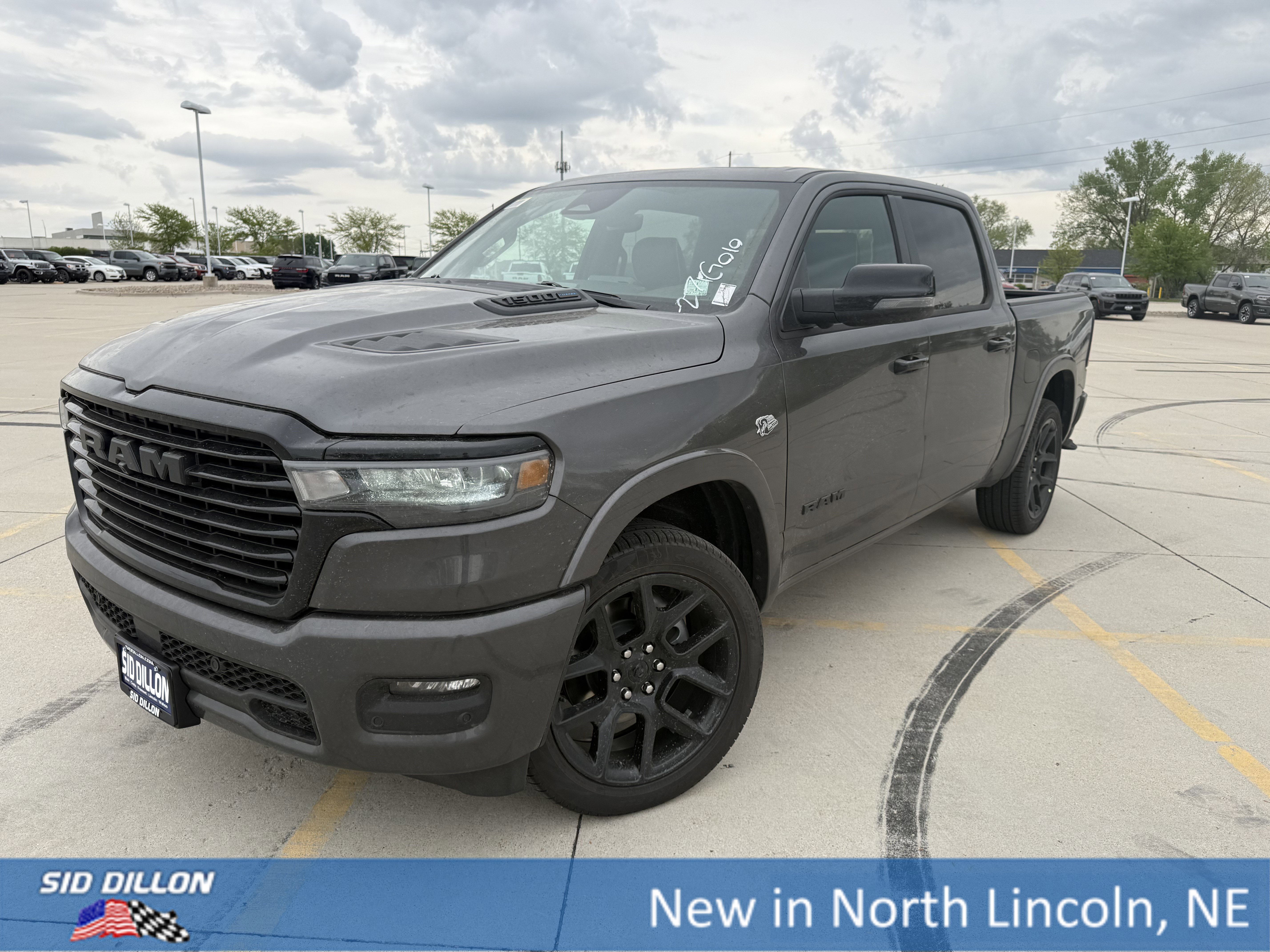 New 2026 Granite Crystal Metallic Clear-Coat Exterior Paint RAM Laramie image 1