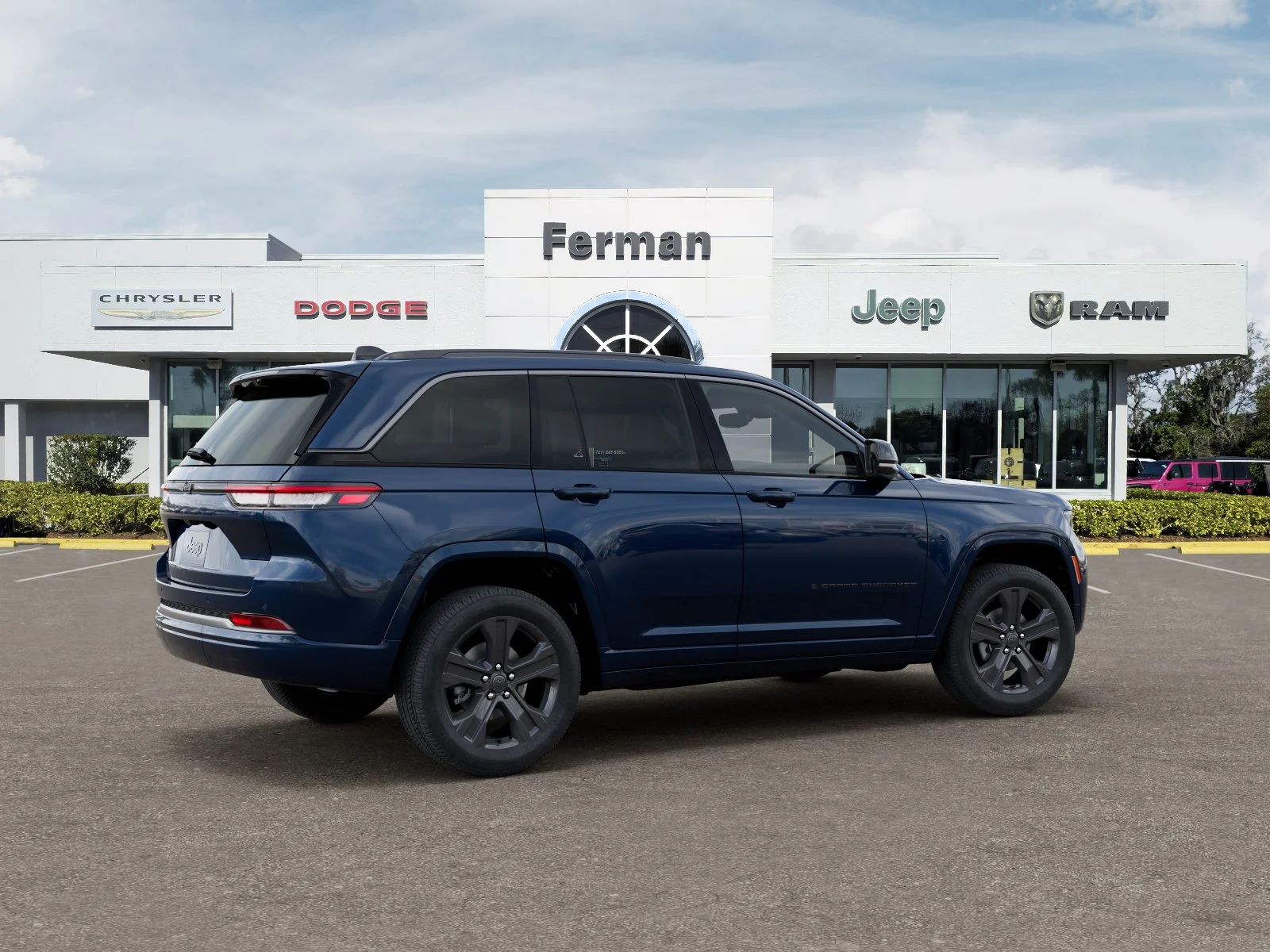 New 2027 Fathom Blue Pearl-Coat Paint Jeep Limited Reserve image 5