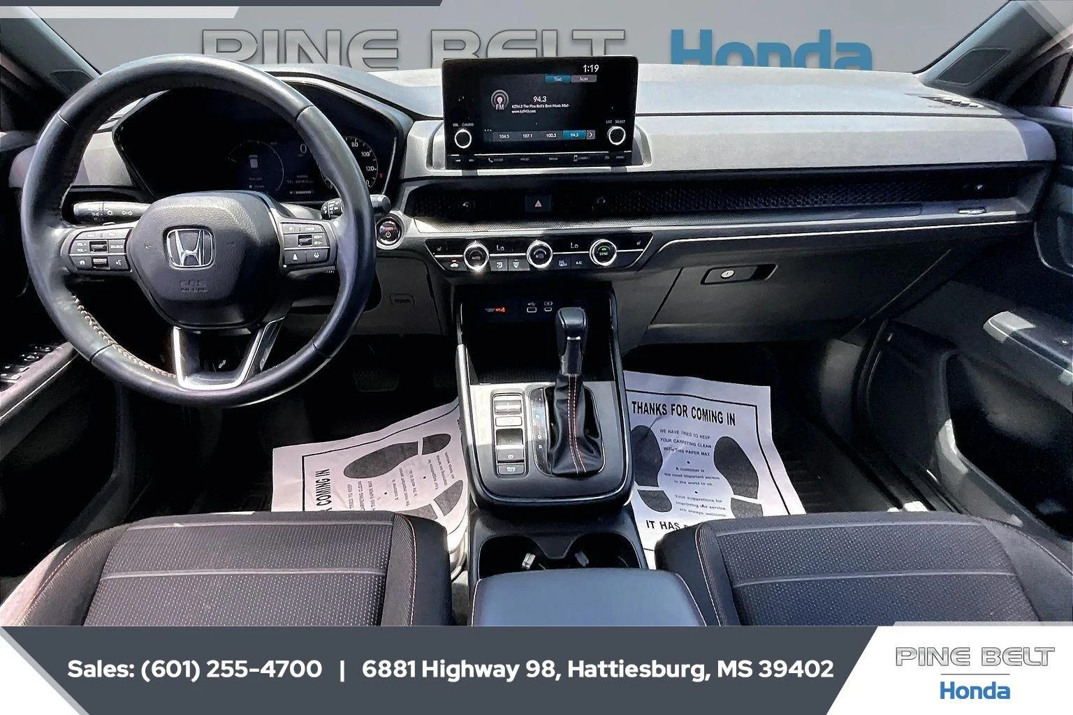 Used 2023 Urban Gray Pearl Honda Sport image 13