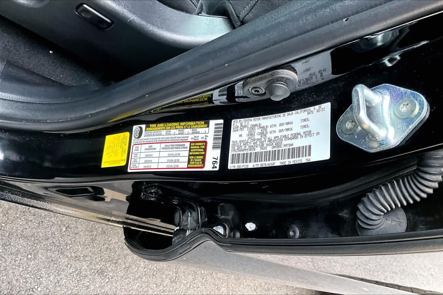 Used 2023 Black Toyota Trail Edition image 33