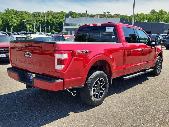 Certified Used 2023 Rapid Red Metallic Tinted Clearcoat Ford Lariat image 6