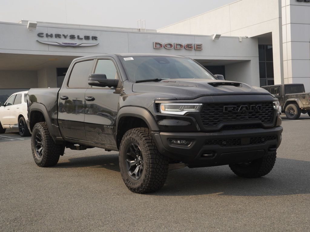 New 2026 Diamond Black Crystal Pearl-Coat Exterior Paint RAM RHO image 1