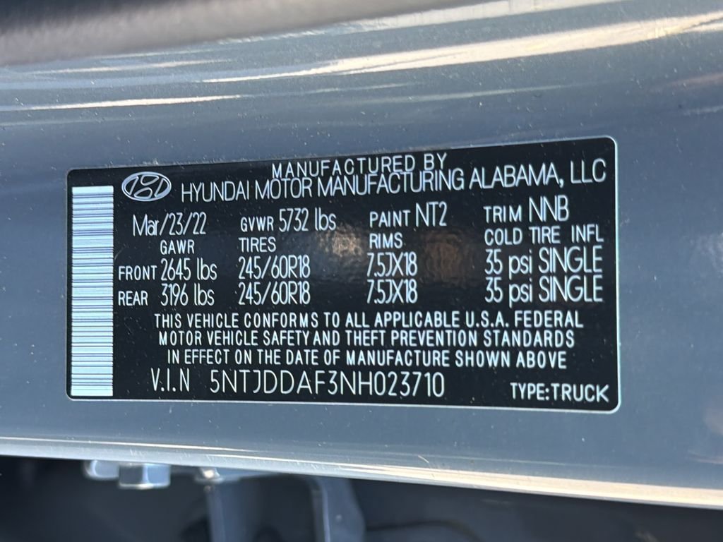 2022 Hyundai Santa Cruz SEL Premium - Photo 39