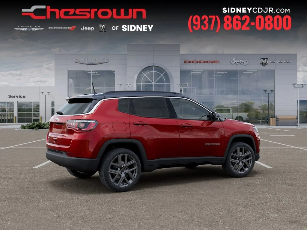 New 2026 Red Hot Pearl-Coat Exterior Paint Jeep Limited image 4