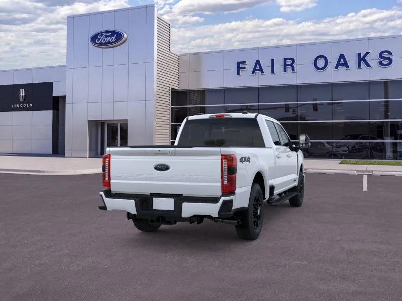New 2026 Star White Metallic Tri-Coat Ford Lariat image 8