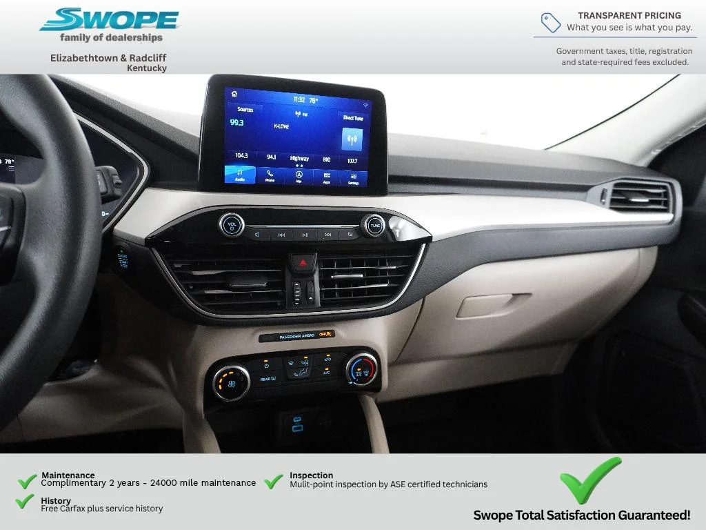 Certified Used 2022 Carbonized Gray Ford SE image 20