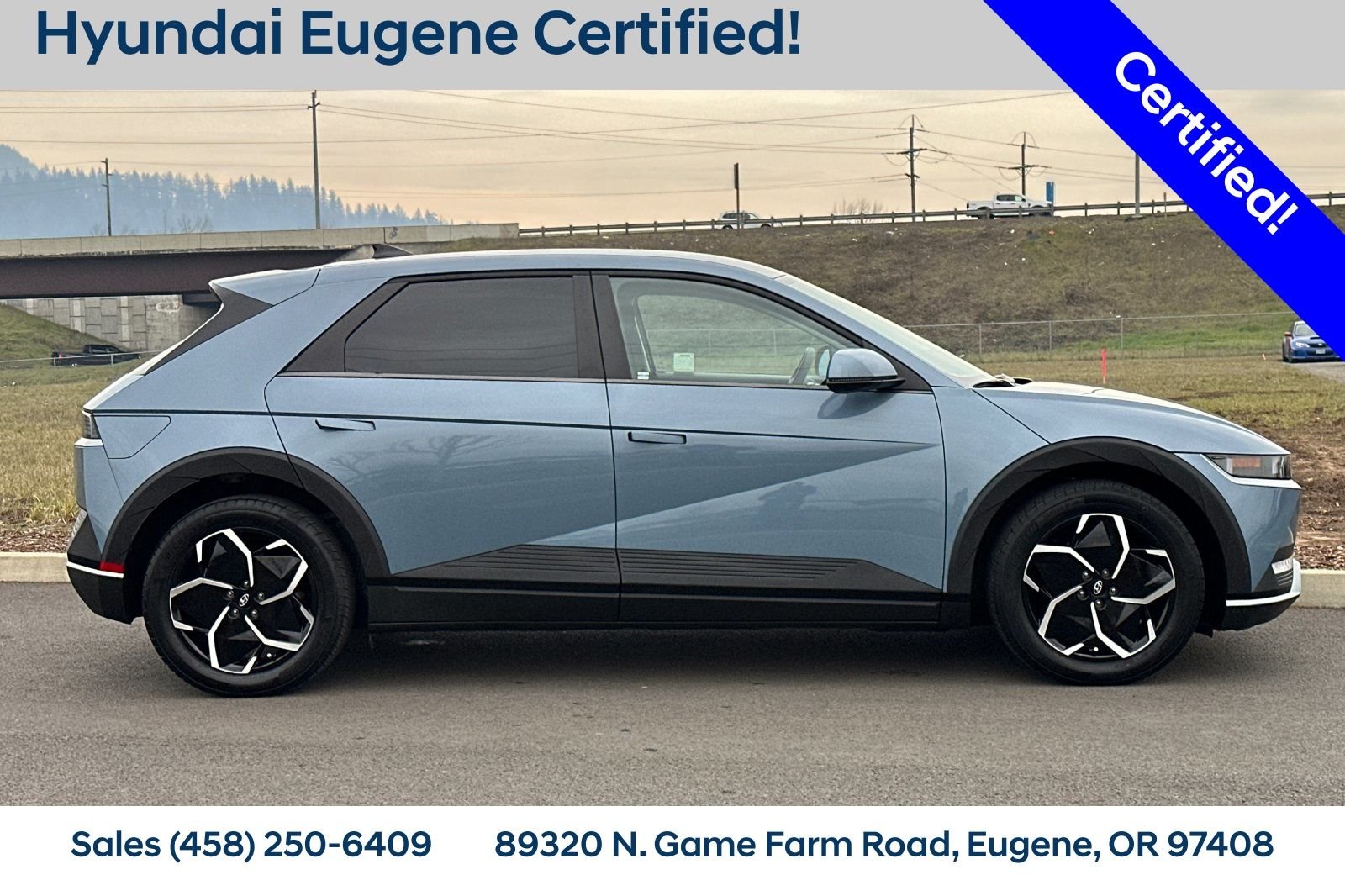 Certified 2024 Hyundai IONIQ 5 SE with VIN KM8KM4DE7RU259211 for sale in Eugene, OR