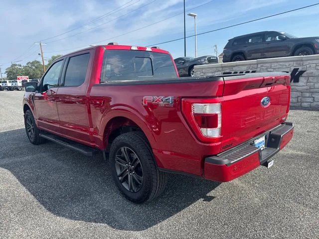 Used 2022 Red Metallic Ford Lariat image 5