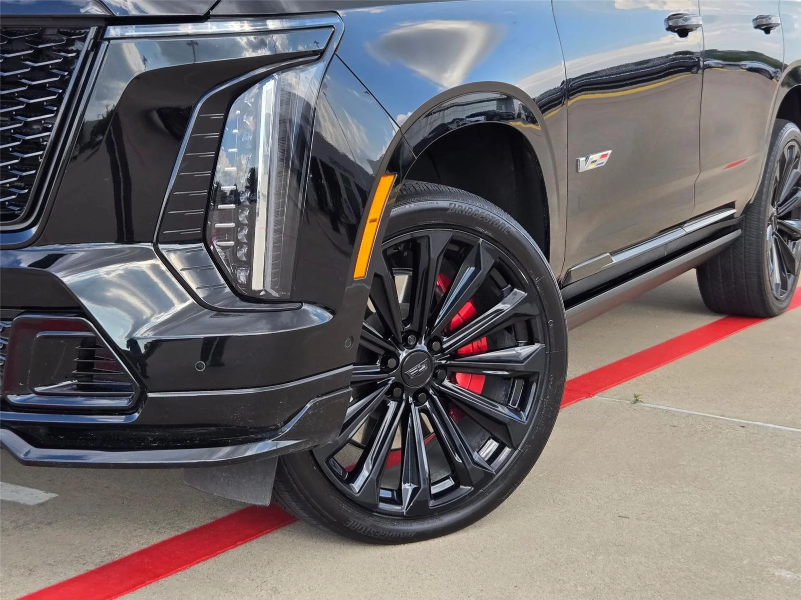 Used 2025 Black Raven Cadillac AWD V-Series image 7