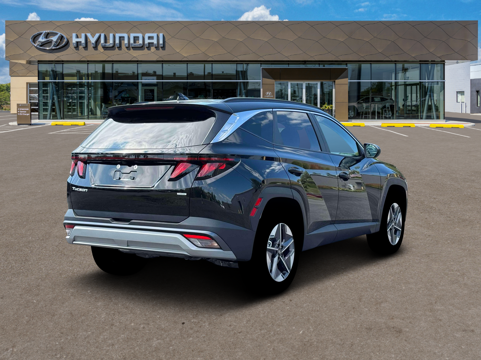 New 2026 Phantom Black Hyundai SEL Plus AWD image 7