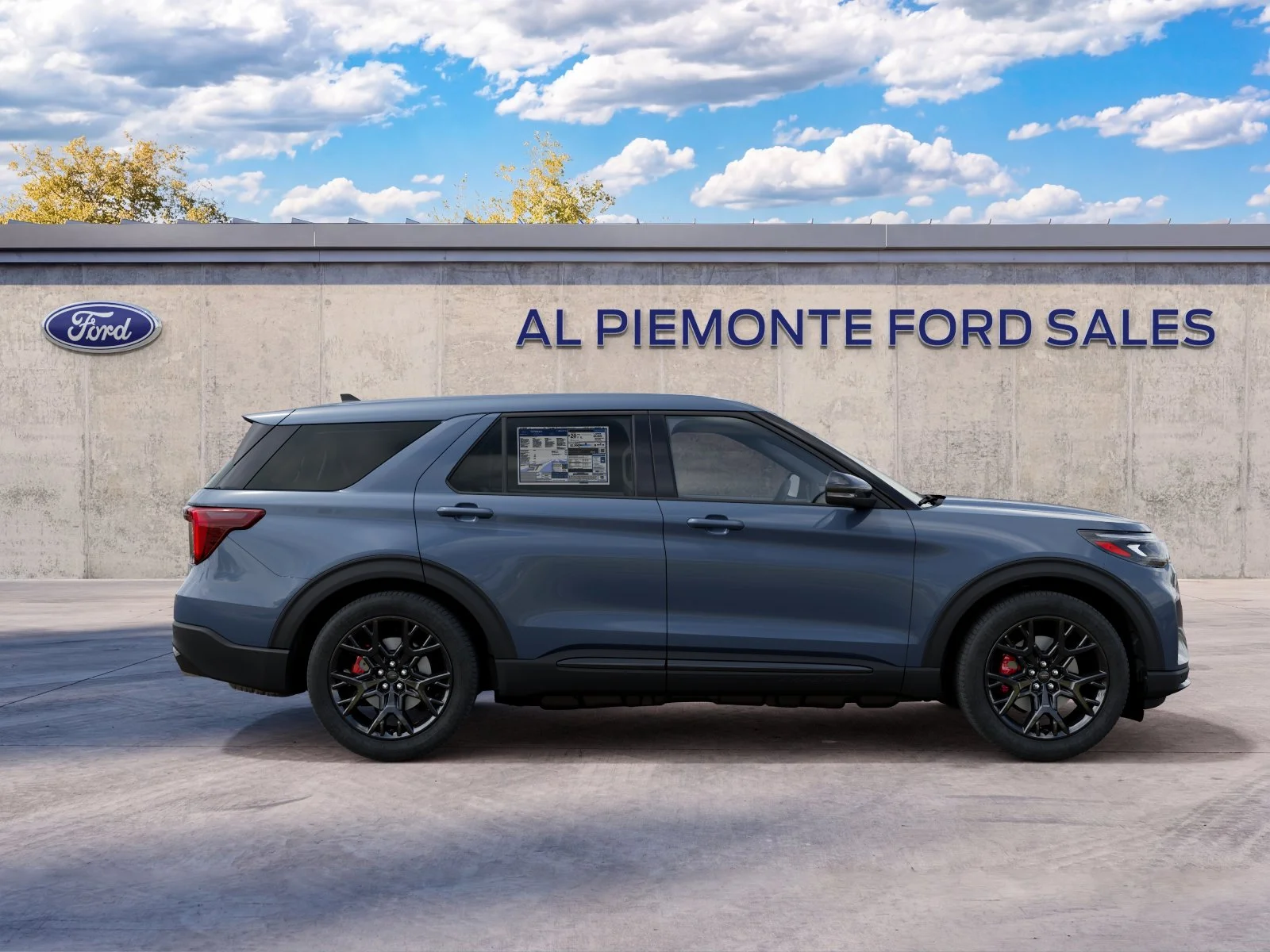 New 2027 Vapor Blue Metallic Ford ST image 5