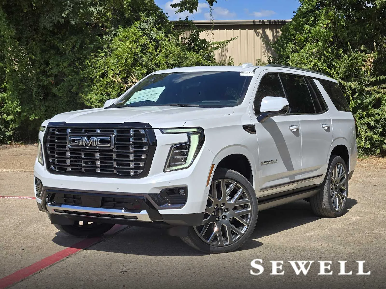 New 2027 Glacier White Tricoat GMC Denali Ultimate image 1