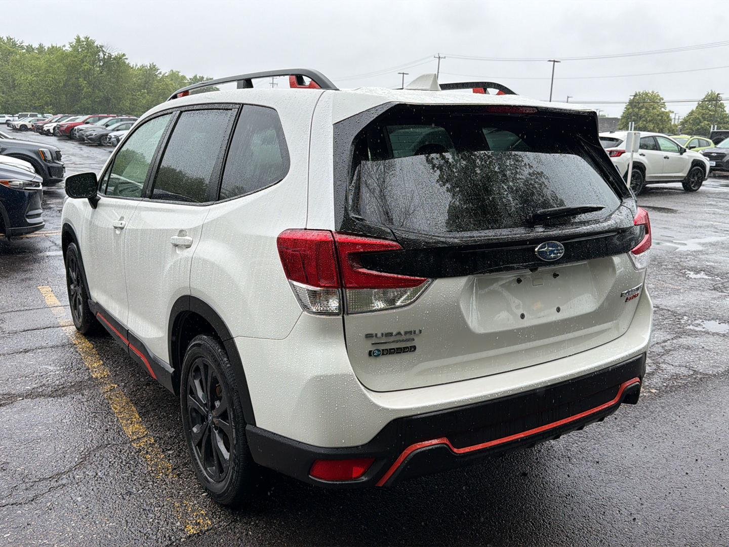 Used 2023 Crystal White Pearl Subaru Sport image 11