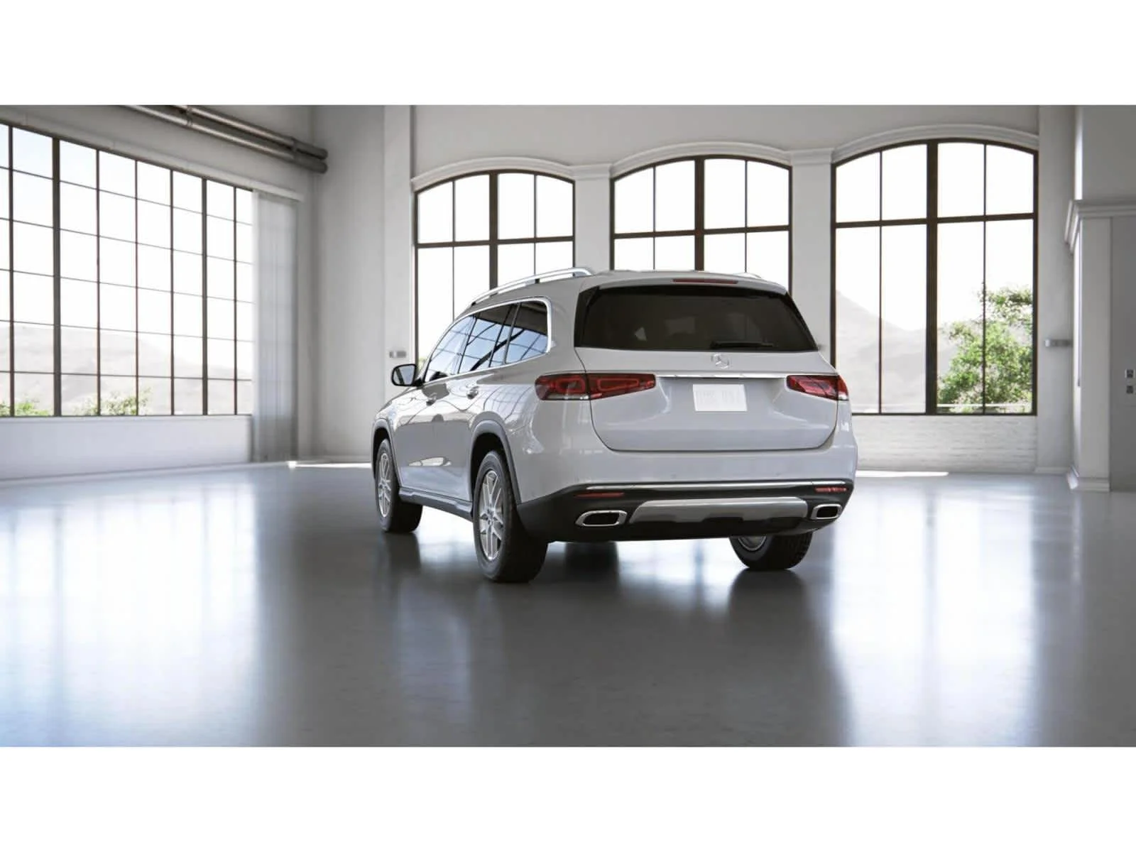 Used 2020 Polar White Mercedes-Benz GLS 450 image 27